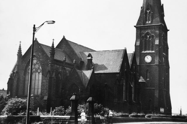 St. Mary's Church at Hunslet in August 1970.