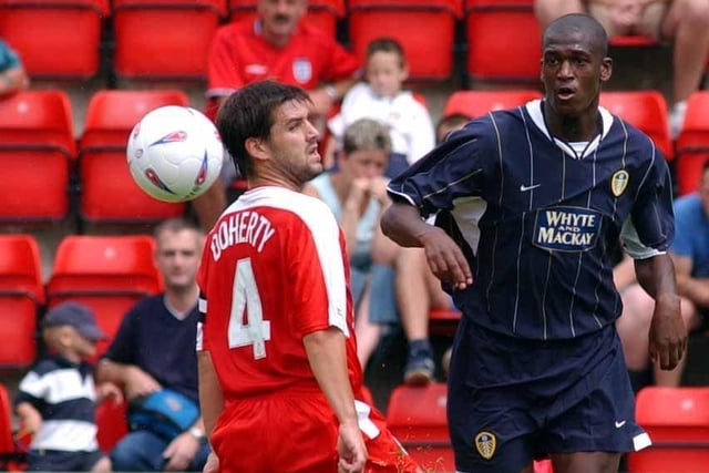 Recognise this Leeds United trialist? This is defender Joel Sami in pre-season action against Bristol City. The DR Congo international never signed and made his name in France with Nancy.