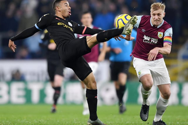 December 3rd, 2019: City were simply too good for Sean Dyche's side earlier in the season. Gabriel Jesus beat Nick Pope in either half while Rodri and Riyad Mahrez added to the scoreline. Robbie Brady scored Burnley's consolation in the 89th minute.