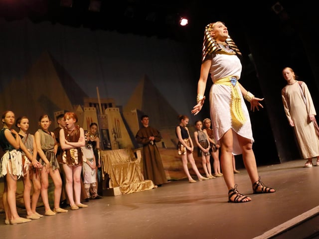 This year's Dramatic piece 'The Prince of Egypt'.