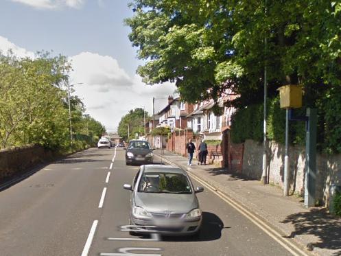 This camera is just before the junction with Shireburn Avenue heading Southwest into Mansfield.
