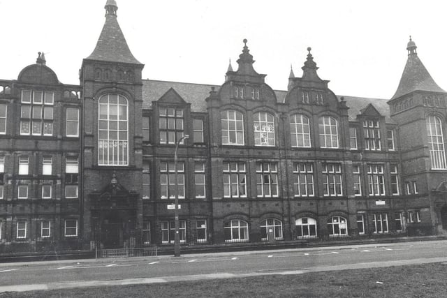 This is Harehills Middle School which was later known as both Gipton Middle School and Harehills County Secondary School. Did you go here back in the day?