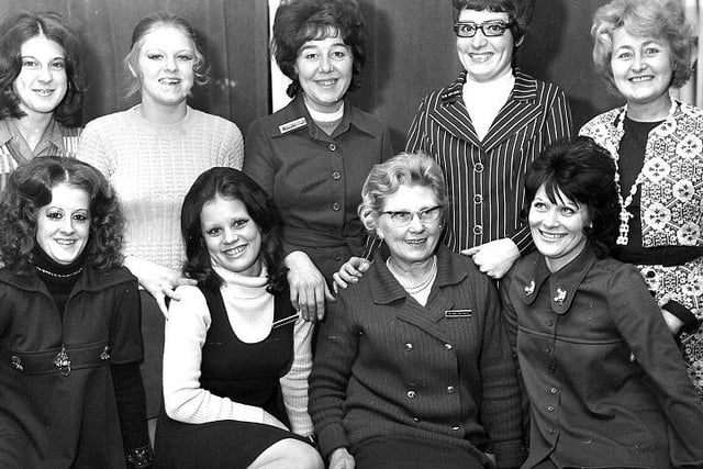 The ladies of Joan Barrie Fashions