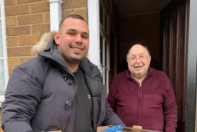 If you are healthy and not in self-isolation, then why not volunteer? Volunteers are stepping in to deliver food and care packages to the elderly and vulnerable, such as We Care Leeds (pictured)