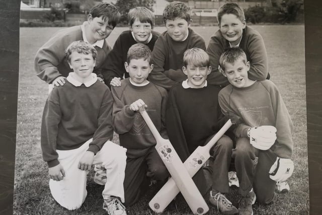 St Martin's School took part in the Quick Cricket Tournament at Hinderwell School back in May 1997. Pictured is the St Martin's squad, back from left, Matthew Sanderson, Patrick Robinson, Adam Gardner, Thomas Sadler; front, from left, Micahel Adamson, Mark Vasey, Philip Coole, and Elliot Taylor.