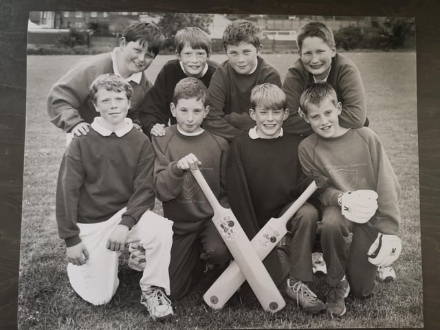 St Martin's School took part in the Quick Cricket Tournament at Hinderwell School back in May 1997. Pictured is the St Martin's squad, back from left, Matthew Sanderson, Patrick Robinson, Adam Gardner, Thomas Sadler; front, from left, Micahel Adamson, Mark Vasey, Philip Coole, and Elliot Taylor.