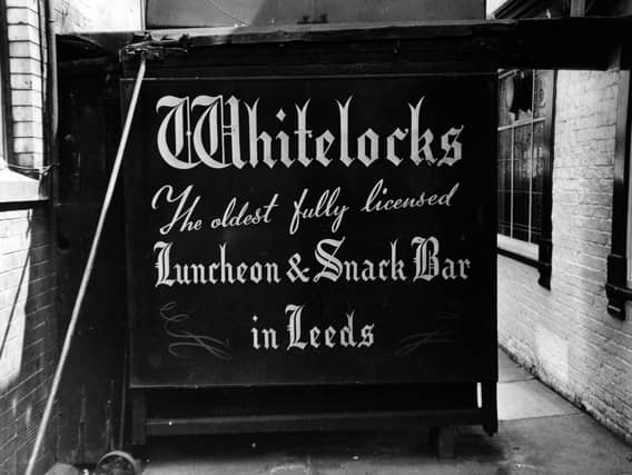 Enjoy these fascinating facts about Whitelock's.
