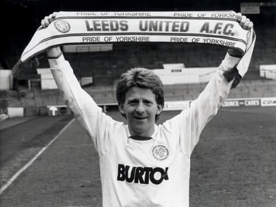 Gordon Strachan signed for Leeds United on this day in 1989