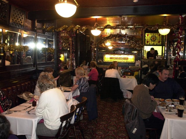 John Betjeman visited and called the pub the heart of Leeds, and it was Grade II-listed in 1963, having expanded into a row of Georgian cottages.The site was a medieval burgage plot.