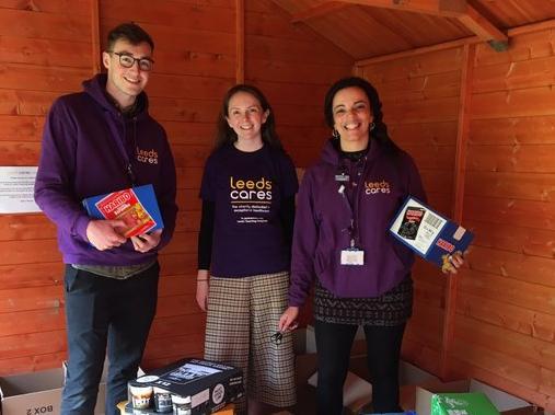 Thanks to generous donations from the public, the charity Leeds Cares has been able to put care packs together for NHS staff at the city's hospitals.