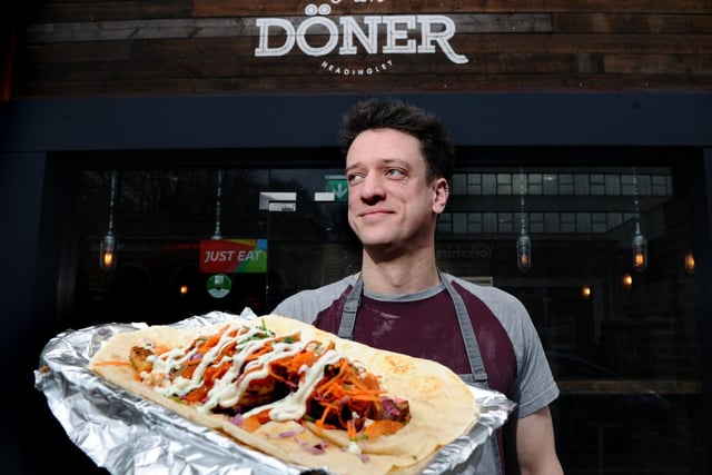 I am Doner is offering takeaway and delivery. Can be ordered via the order form on their website www.iamdoner.co.uk. Pictured Paul Baron from I am Doner.