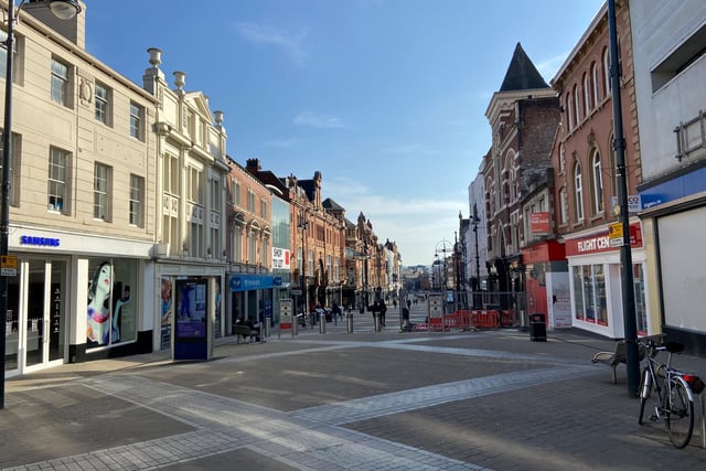 Have you ever seen Briggate so quiet?