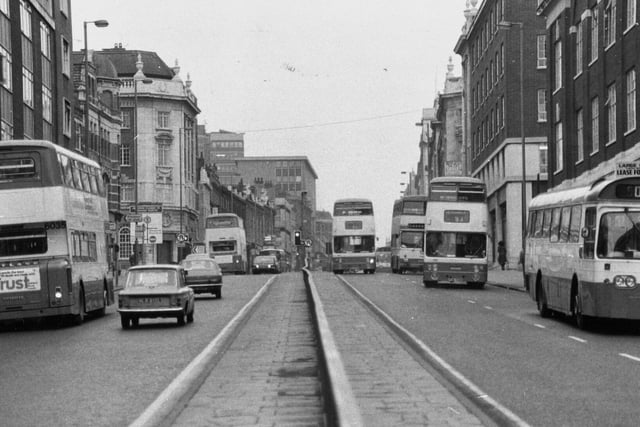 This is a view down Eastgate in May 1978.