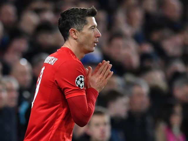 Bayern Munich striker Robert Lewandowski and his wife Anna have contributed one million euros (923,900) to fight coronavirus.