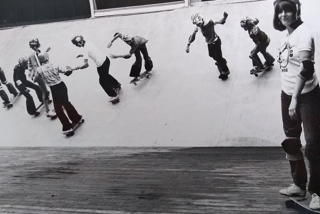 Skateboarding, possibly in St Annes. Are you in the picture?