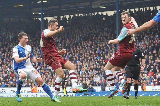March 9th, 2014: The Clarets ended almost 35 years of hurt in the East Lancashire derby when beating Rovers at Ewood Park. Jason Shackell's header cancelled out a Jordan Rhodes strike before Danny Ings swept the ball past Paul Robinson to seal a famous win.