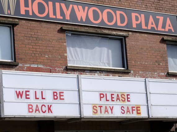 The Hollywood Plaza in Scarborough wishes the public well. Picture: JPI Media/ Richard Ponter