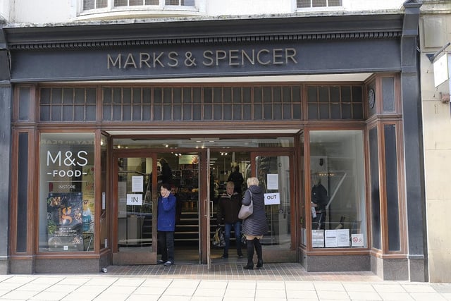 M&S remains open for essential shopping.