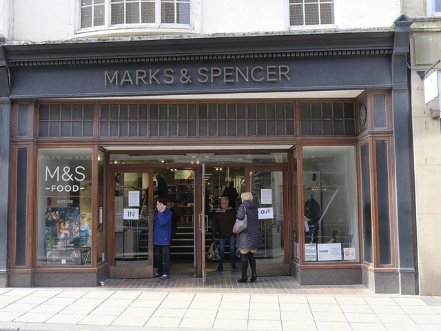 M&S remains open for essential shopping.