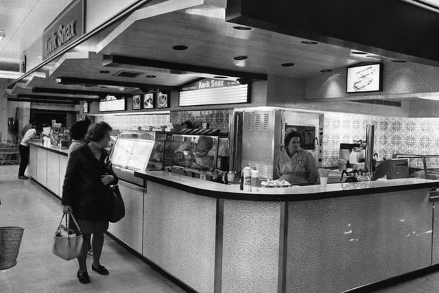 Recognise here? This is the Kwik snack bar at Woolworths.