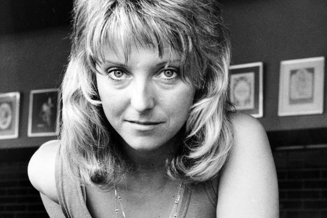 This is actress Joanna Van Gyseghem, who was set to play Lady Macbeth at West Yorkshire Playhouse. She was the former wife of actor Ralph Bates.