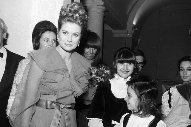 Princess Grace of Monaco at the Queens Hotel.