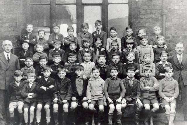 Standard VII boys at St Simon's School on Ventor Street, off Kirkstall Road.