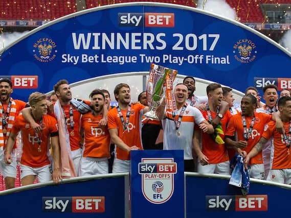 Blackpool won promotion from League Two in Matt Scrafton's first season covering the club