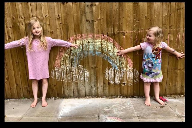 Lily age 6, and Lana age 4, sent by Natalie Tizard