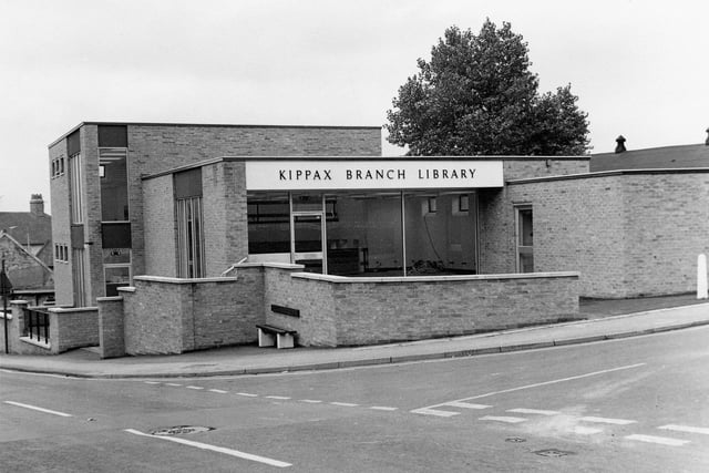 Kippax Branch Library. The West Riding County Council began operating a library service in Kippax in 1923. Then shop premises were converted to house a stock of 3,700 books in 1948.