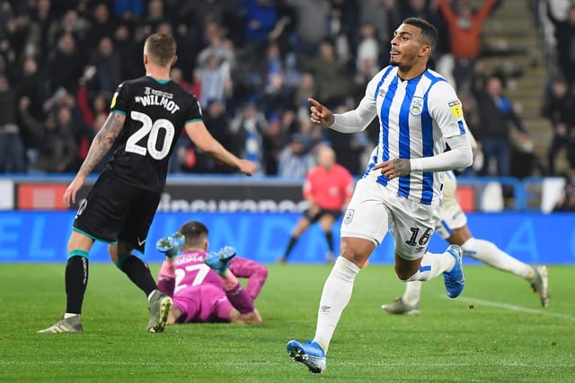 Huddersfield Town striker. Photo by George Wood/Getty Images.