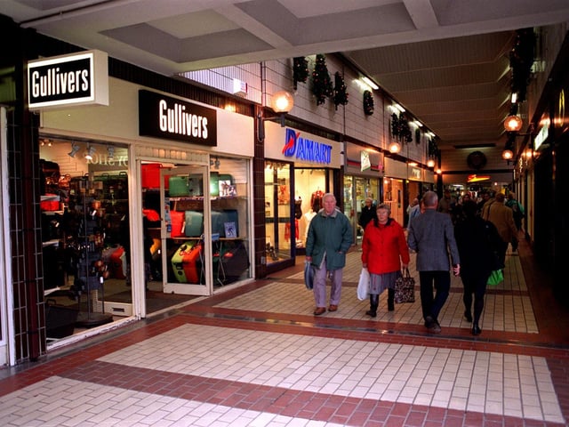 Another photo from 1997. Did you go into Gullivers and Damart?