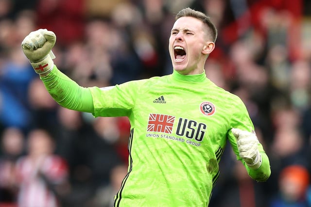 The Sheffield United stopper, on loan from Manchester United, has kept 10 clean sheets in 27 appearances for the Blades this season. The 23-year-old has conceded just 22 times and has made 70 saves so far this term.