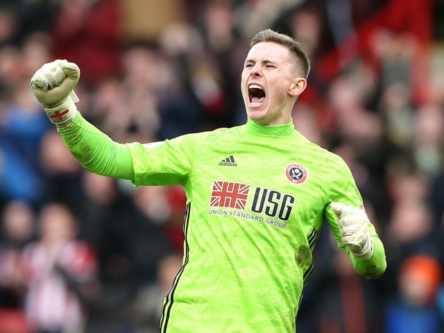 The Sheffield United stopper, on loan from Manchester United, has kept 10 clean sheets in 27 appearances for the Blades this season. The 23-year-old has conceded just 22 times and has made 70 saves so far this term.