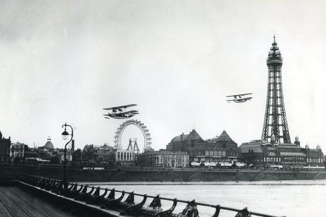 The Big Wheel dominated the skyline alongside Blackpool Tower