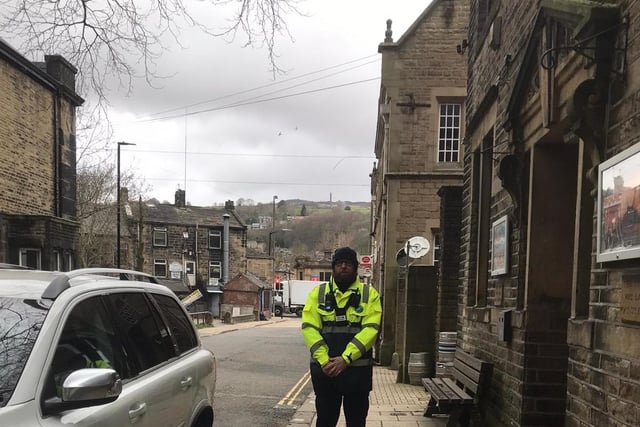 The team are out all across Calderdale and Calder Valley
