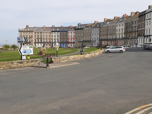 Quiet on Whitby West Cliff