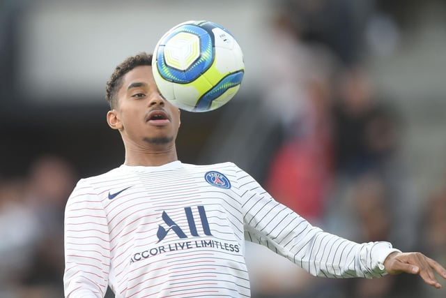 The Whites may be back in the Championship, but they're still attractive players from the likes of PSG. He's a very promising looking right-back, who is absolutely rapid.