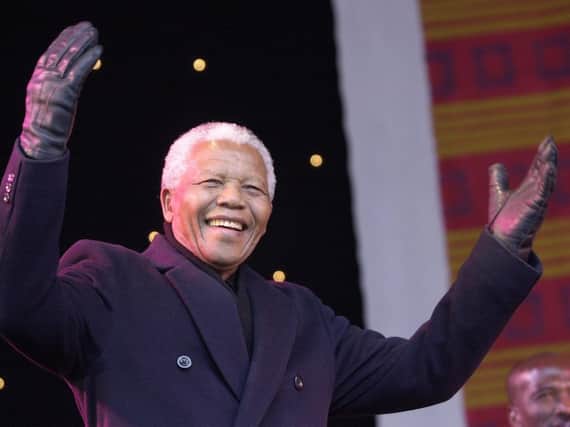Do you remember Nelson Mandela visiting Leeds in 2001? PIC: Gerard Binks