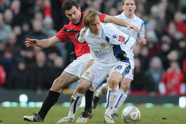 Another Leeds United legend. Becchio returned to Elland Road last year for the clubs Centenary Celebration Dinner.
