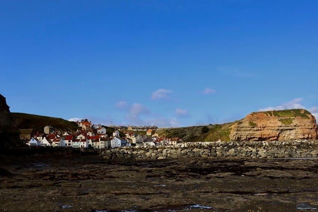 The pretty fishing village of Staithes
