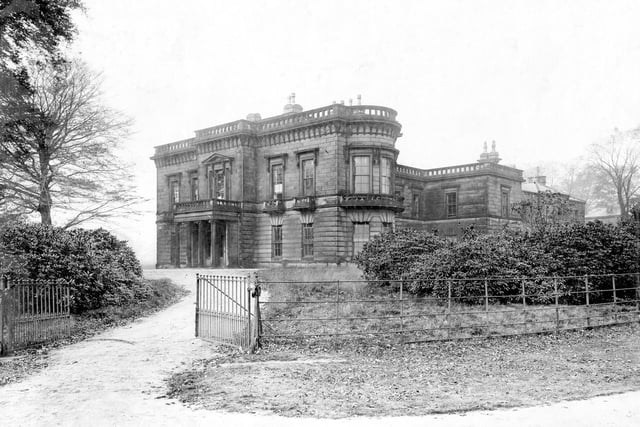 Meanwood Park Hospital. Originally a family home, Meanwood Hall, it was rented in 1919 by Leeds Corporation to provide a home or 'colony' for people with with severe physical or learning disabilities.
