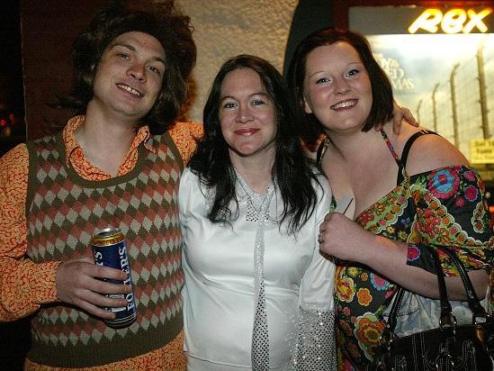 Big Night Out at the Rex, Elland in 2008 for Mamma Mia/greek theme fundraiser night for Opera North and Halifax based NOEL