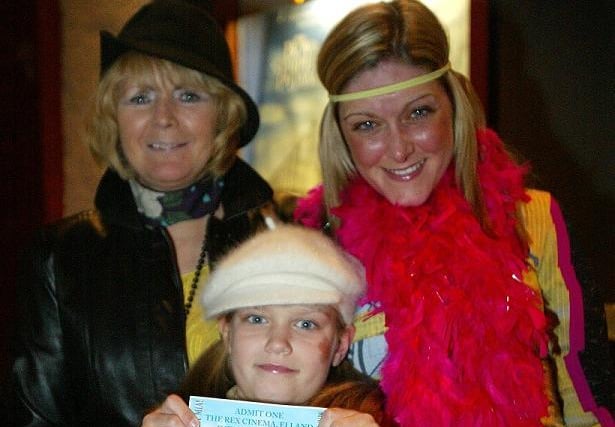 Big Night Out at the Rex, Elland in 2008 for Mamma Mia/greek theme fundraiser night for Opera North and Halifax based NOEL