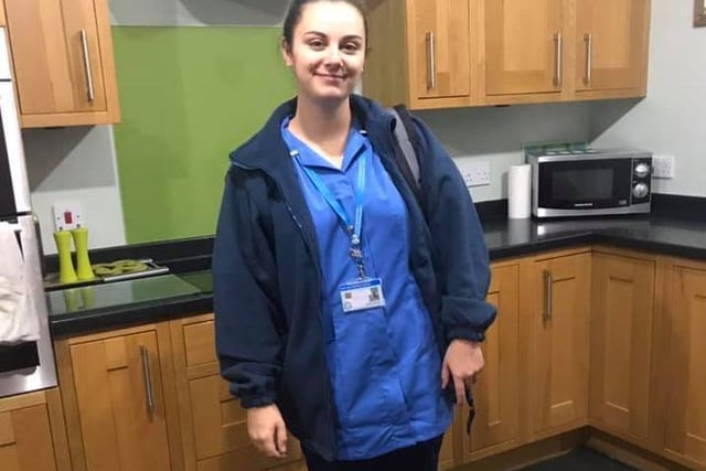 Mum Liz Cook said: My daughter, we live in Guiseley and shes one of our community nurses. Supporting our friends, relatives and vulnerable every day.