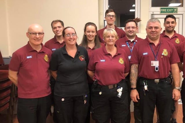 She said: "My team of community first responders who are volunteers for Yorkshire Ambulance Service, we attend life threatening emergencies within our local community."
