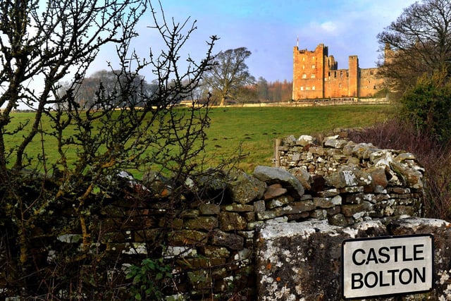 The family-owned Bolton Castle, near Leyburn