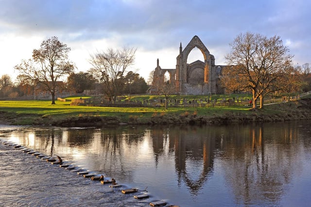 The Bolton Abbey estate in Wharfedale