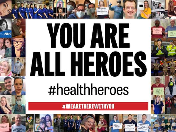 JPI Media's #healthheroes campaign.