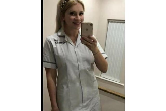 This is my beautiful daughter Cassie Chambers. She is a first year nursing student at Coventry uni, and was also a healthcare assistant on Duke of Kent Ward before starting uni.